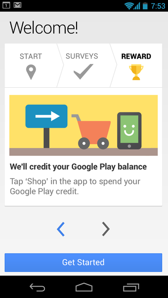 Image 1 for Google Opinion Rewards