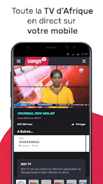 Image 0 for Sanga TV - TV dAfrique en…