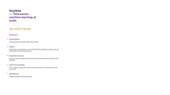Image 0 for Functime