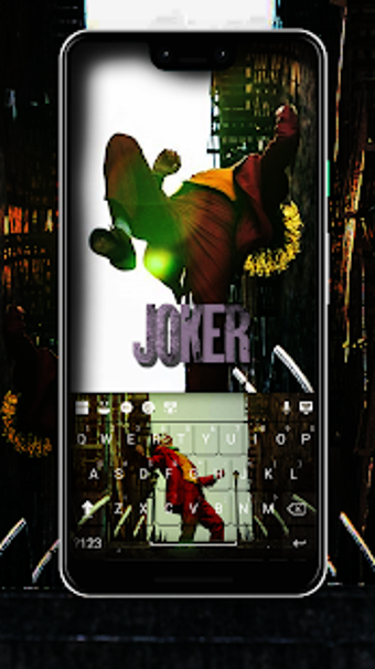 Imagen 1 para Joker 2019 Keyboard Theme