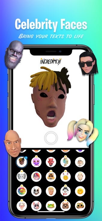 Image 2 for INCREDIMOJI Celebrity Fac…