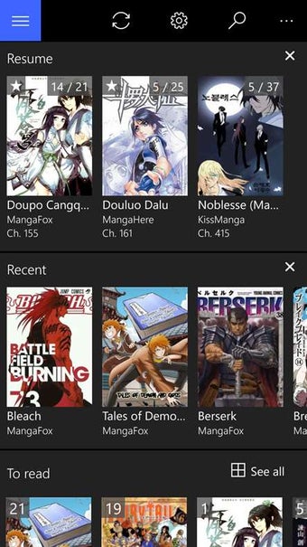 Imagen 1 para Manga Blaze Plus for Wind…