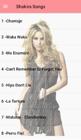 Image 3 for Shakira Songs Offline (40…