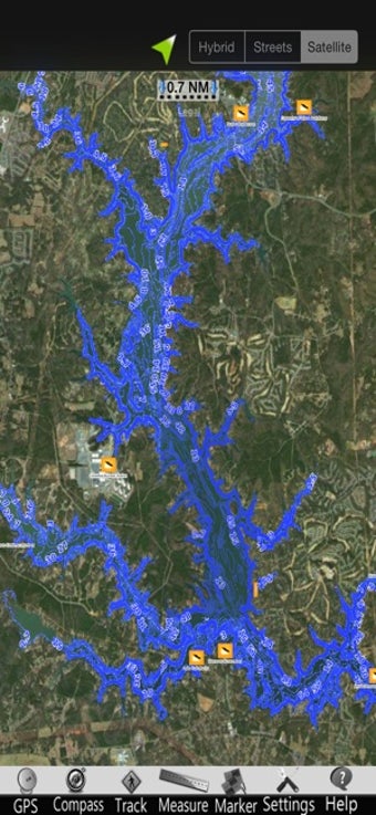 Image 0 for Lake Wylie Nautical Chart…