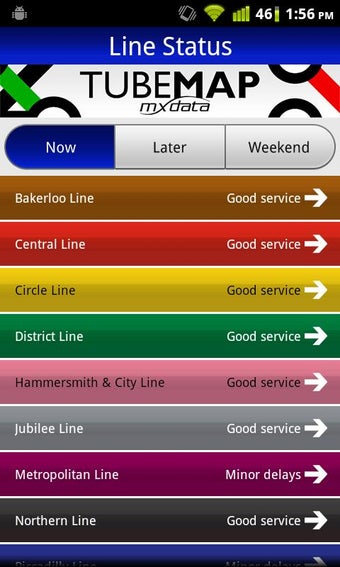 Image 0 for Tube Map
