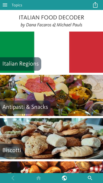 Image 0 for Italian Food Decoder