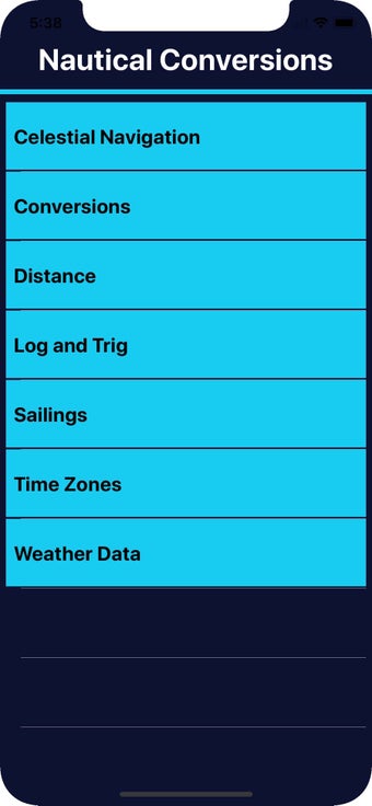 Image 0 for Marine Navigation Calcula…