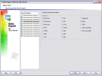 Image 0 for EMS Data Export for SQL S…