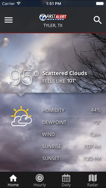 Image 0 for KLTV First Alert Weather