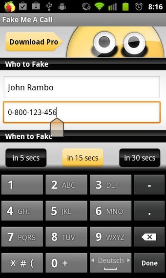 Imagen 1 para Fake Me A Call - Free