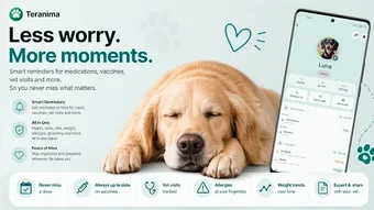 Imagen 0 para Teranima: Pet Care Tracke…