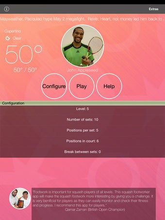 Imagen 0 para Squash Footworker