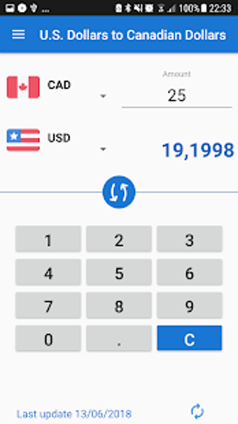 Image 0 for US Dollar to Canadian Dol…