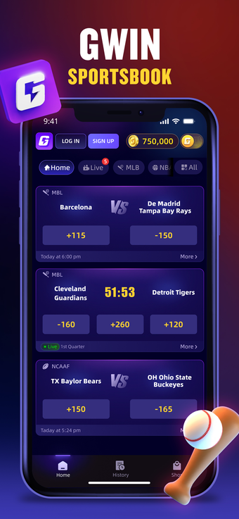 Image 0 for Gwin: Sportsbook For Cash…
