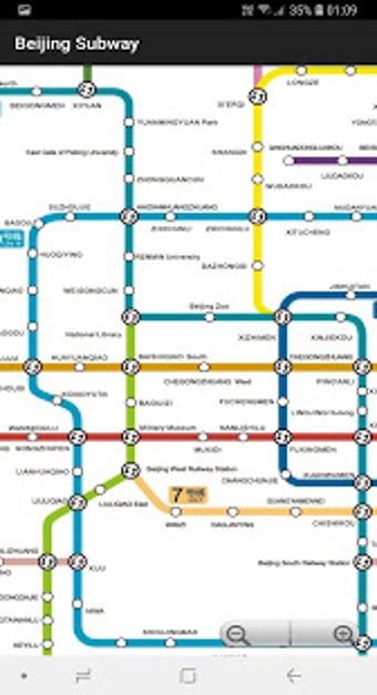 Image 0 for Beijing Subway Map