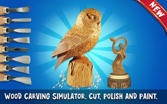 Image 1 for Wood Carving Simulator 3D
