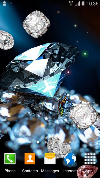 Imagen 0 para Diamonds Live Wallpaper