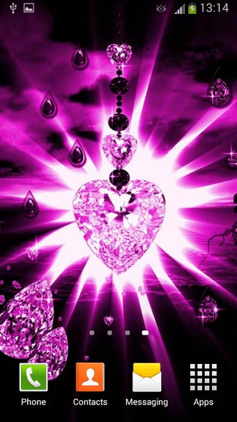 Imagen 11 para Diamonds Live Wallpaper