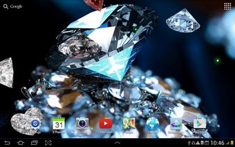 Imagen 7 para Diamonds Live Wallpaper