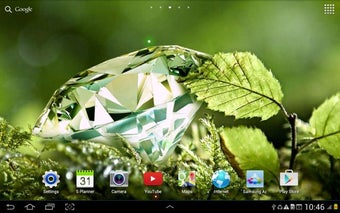 Imagen 4 para Diamonds Live Wallpaper