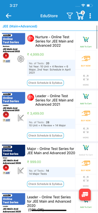 Image 1 for ALLEN Test My Prep