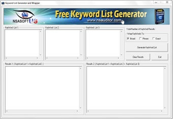 Image 0 for Free Keyword List Generat…