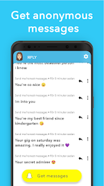 Image 1 for RPLY: Anonymous Messages …