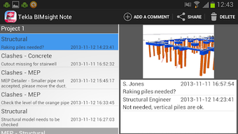 Imagen 0 para Tekla BIMsight Note