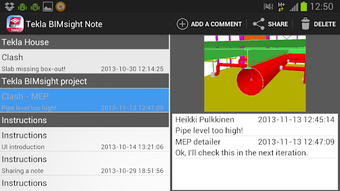Imagen 2 para Tekla BIMsight Note