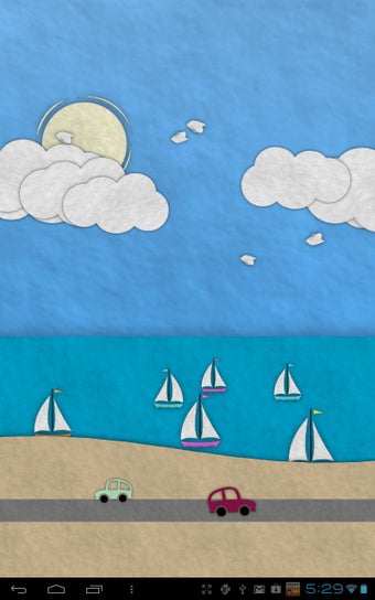 Imagen 2 para Paperland Live Wallpaper