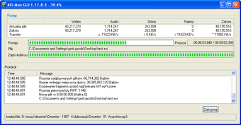 Image 0 for AVI-Mux GUI