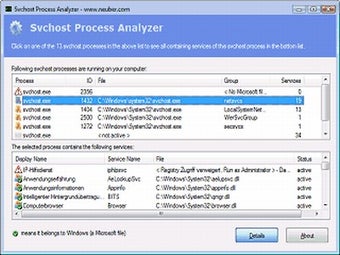 Image 0 for Svchost Process Analyzer