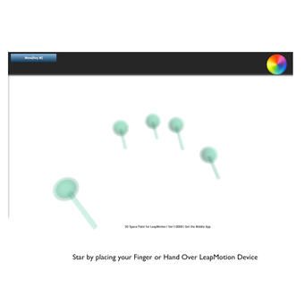 Image 1 for 3D Space Paint for LeapMo…