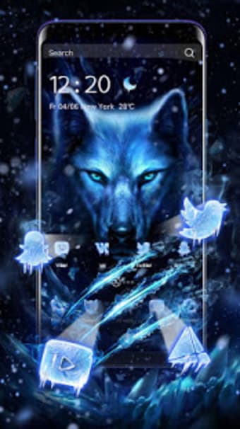 Image 2 for Ice Wolf Theme