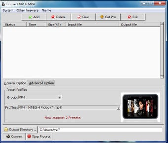Imagen 0 para Convert MPEG MP4