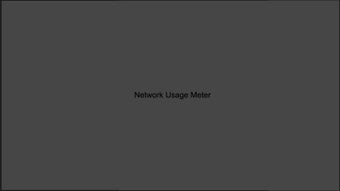 Image 0 for Network Usage Meter for W…