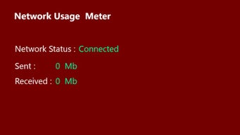 Image 0 for Network Usage Meter for W…