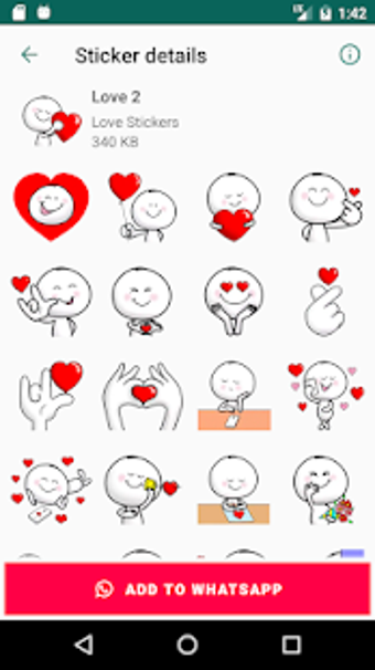 Imagen 0 para Love Stickers for WhatsAp…