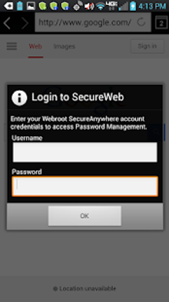 Imagen 3 para Webroot SecureWeb Browser