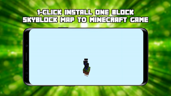 Imagen 1 para One Block Map for MCPE