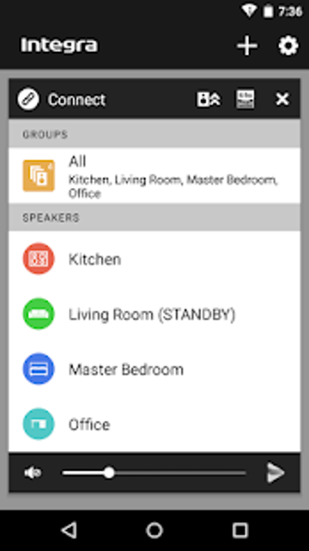 Imagen 2 para Integra Music Control App
