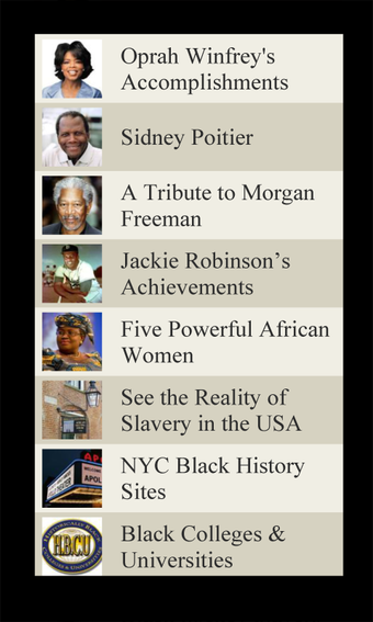 Image 4 for African American Lists