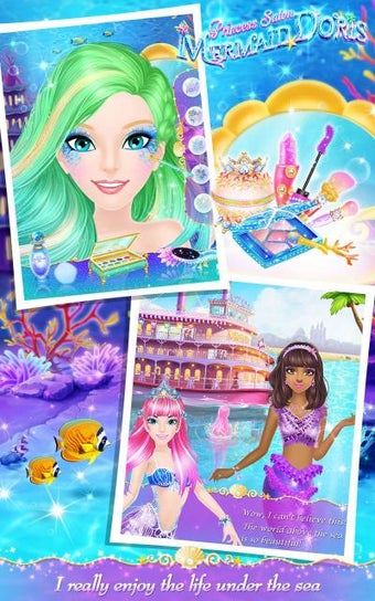 Image 1 for Princess Salon: Mermaid D…