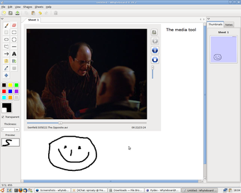 Image 0 for Whyteboard for Debian