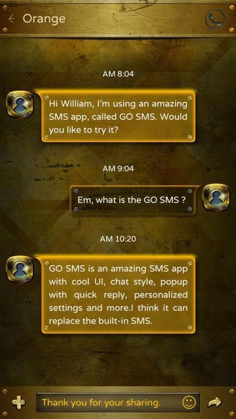 Imagen 3 para GO SMS PRO HEAVY METAL TH…
