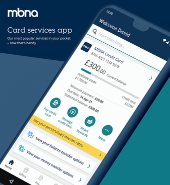 Imagen 0 para MBNA Card Services App