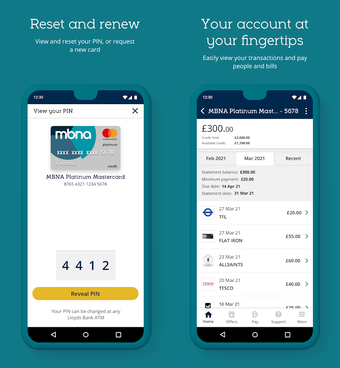 Imagen 2 para MBNA Card Services App