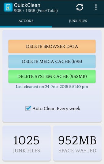 Imagen 1 para QuickClean Lite-Memory Cl…
