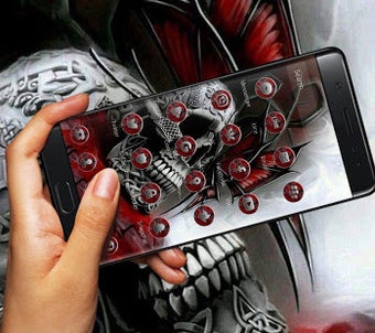 Imagen 0 para Military Skull Red Butter…