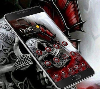 Imagen 2 para Military Skull Red Butter…